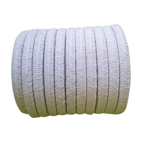 1 Stück Hochtemperatur-Keramikfaser-Seildichtung – Flexible Türdichtung for Herde, Öfen und Brennöfen(16mmx16mmx5 meters) von PpeiliL