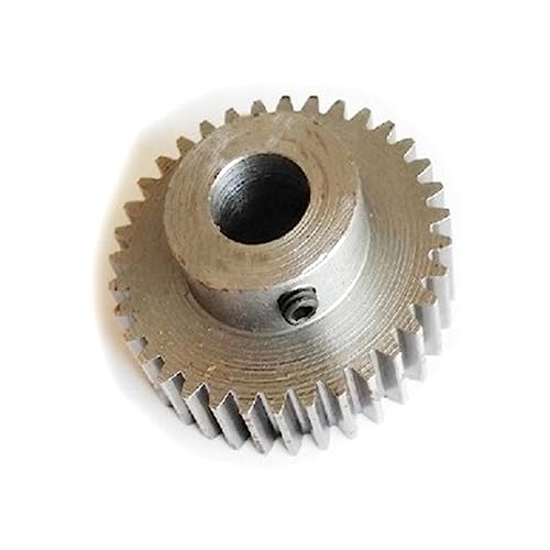 1 Stück Stirnradgetriebe aus Kohlenstoffstahl, 1,25 Modul, mit 30–39 Zähnen for mechanische Anwendungen(37 Teeth 8mm Bore) von PpeiliL