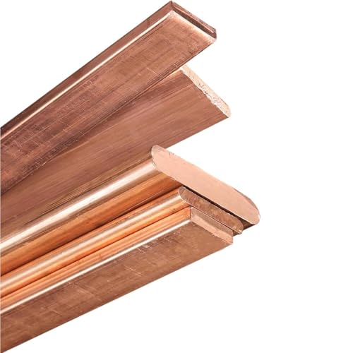 1 Stück T2 Kupfer-Flachstange – 15 mm Dicke x 200 mm Länge, mehrere Breitenoptionen for vielseitige Anwendungen(15x30x200mm) von PpeiliL