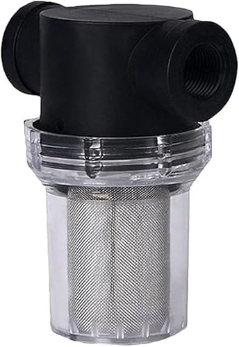 1-teiliges Edelstahl-Verunreinigungsfilter-Kit in Mehreren Größen for Landwirtschaft und Hydrokultur – 1/2/3/4 Zoll Inline-Mesh-Geröll(40 Mesh,1'') von PpeiliL