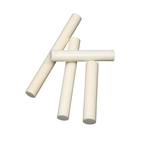 10 Stück hochreine Aluminiumoxid-Keramikstäbe (Al₂O₃ ≥99%) – for Laborexperimente und wissenschaftliche Forschung, 2–30 mm Durchmesser, 100–160 mm Länge(16mm*100mm) von PpeiliL