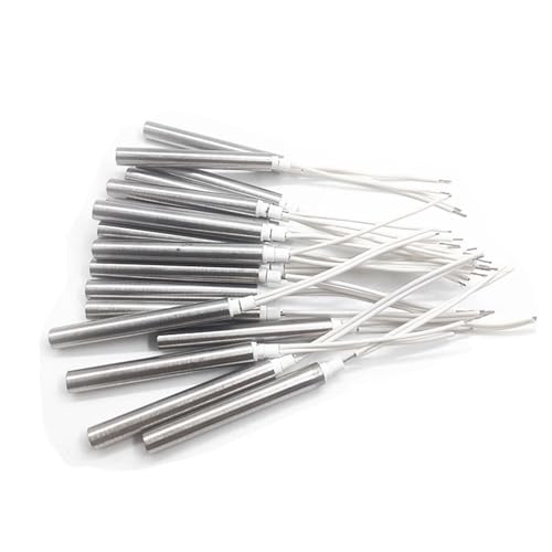 2 Stück 220 V Edelstahl-Kartuschenheizung 12 x 95 mm – Elektrisches Rohrheizelement for 3D-Druck, Automobil(300W) von PpeiliL