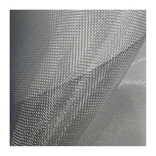 2 Stück 304 Edelstahl-Drahtgeflechtrolle 15 x 15 cm – Vielseitiges Industriegeflecht for verschiedene Anwendungen(2pcs 300 Mesh) von PpeiliL