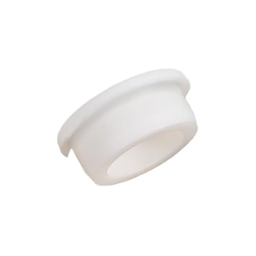 Runder Silikonstopfensatz - 3-teiliger weißer runder Gummistopfen for den Laborgebrauch, Durchmesser 13–15 mm, elastischer Dichtungsstopfen(14mm) von PpeiliL