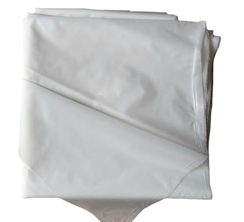 Weiße Nylon-Siebrolle mit 400 Maschen – Lebensmittel-/Industrie-/Heimwerkerfiltration (Länge 1 m/5 m/10 m)(1x5m) von PpeiliL