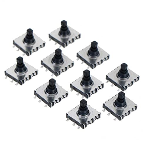Ppmter 10 Stcs 5 -Wege -momomentäre Quadratische Oberflächengeräte SMD Tactile Tact Switch 10 * 10 * 9mm von Ppmter
