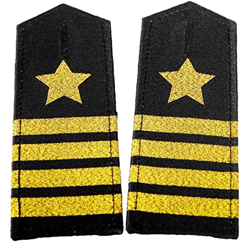 Ppmter Professionelle einheitliche Epauletten Schulterklappen Airlines Pilot Officer Uniform Epauletten von Ppmter