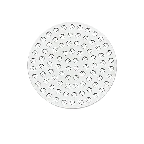 Kaffee Sekundärwasserabscheider Edelstahl Kaffeemaschine Griff Wasserabscheider Sintergewebe Filtersieb(53mm) von Pqjydaicvf
