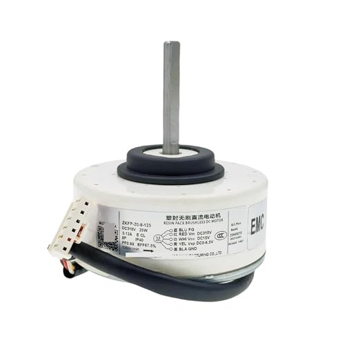 Kompatibel mit TCL ZKFP-20-8-125 DC310V 25W 1350r/min, Klimaanlage Inneneinheit DC-Lüftermotor Klimaanlage Teile von Pqjydaicvf