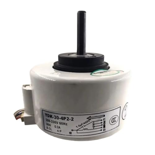 Lüftermotor for Klimaanlage, Gleichstrommotor, Teil, kompatibel mit YDK-30-4P2-2 YDK-30-4P2 von Pqjydaicvf