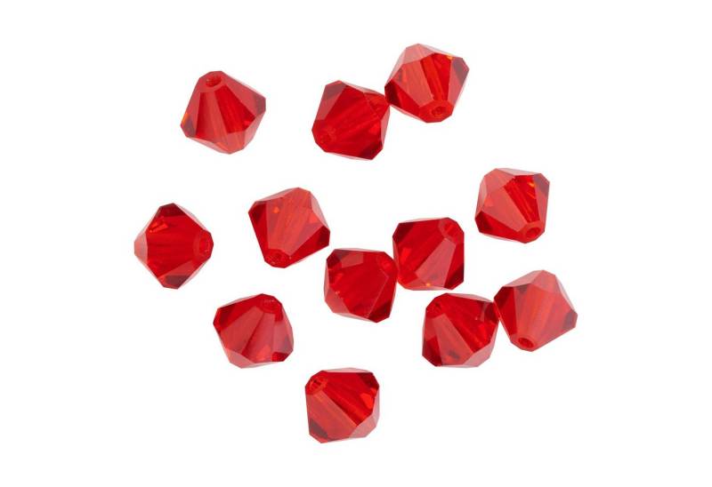 Pracht Bastelperlen Glasschliffglitzerperlen, (12-tlg), 6 mm von Pracht
