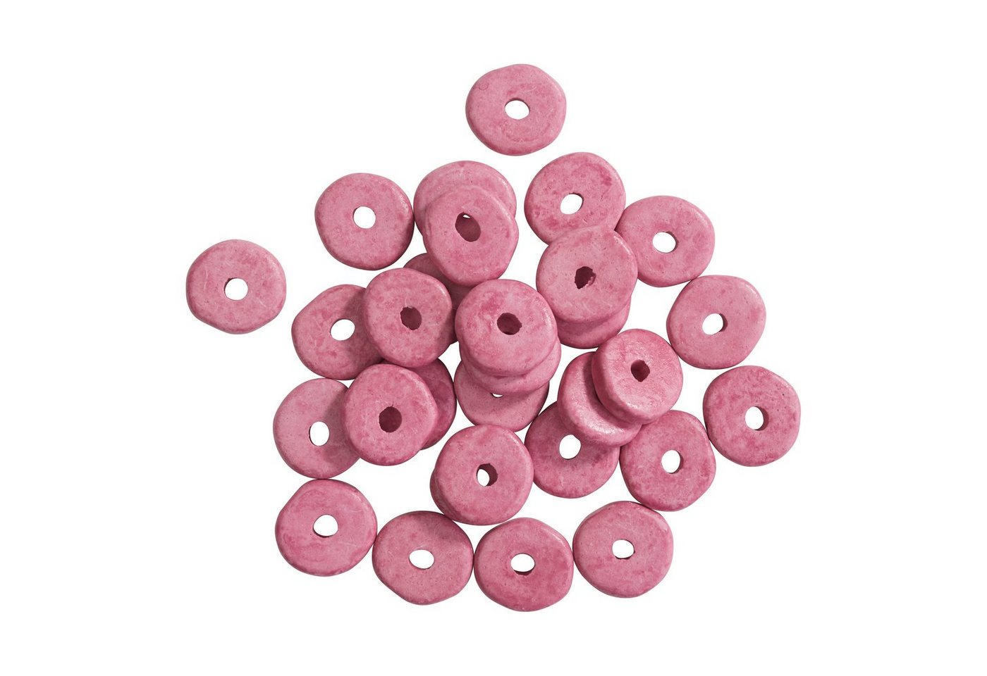 Pracht Bastelperlen Keramikscheiben, (30-tlg), 6 mm von Pracht