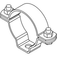 Pracht Rohrschelle 1 1/2" inkl. Schraube M8 EX55004-Rohrschelle Pracht Rohrschelle 1 1/2" inkl. Schraube M8 EX55004-Rohrschelle von Pracht