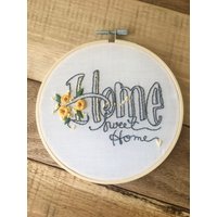 Home Sweet Home-stickrahmen | 6 in Reifen Home Sweet Home-stickrahmen | 6 in Reifen von PracticallyPerfCo