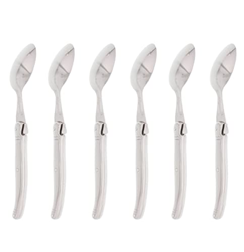 Pradel Excellence, Pcox005063, Les Argentes, Set mit 6 Suppenlöffeln, Edelstahl, Farbbox von Pradel Excellence