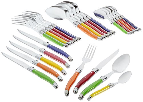 Pradel Excellence I7214P Besteckgarnitur Laguiole, pastellfarben, 24-teilig Pradel Excellence I7214P Besteckgarnitur Laguiole, pastellfarben, 24-teilig von Pradel Excellence