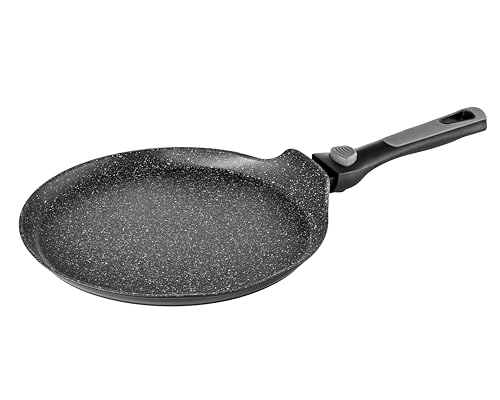 Pradel Excellence - PCUI002008 - Crêpes-Pfanne aus Schmied-Alu Pierra Ø20cm - Antihaftbeschichtung in Steinoptik - Abnehmbarer Griff - Alle Herdarten, Induktion Pradel Excellence - PCUI002008 - Crêpes-Pfanne aus Schmied-Alu Pierra Ø20cm - Antihaftbeschichtung in Steinoptik - Abnehmbarer Griff - Alle Herdarten, Induktion von Pradel Excellence