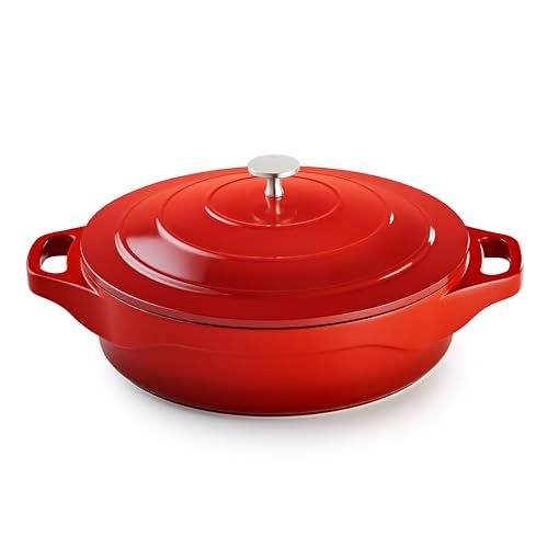 Pradel Excellence - PCUI003005 - Runder Bräter Magma aus Aluminiumguss Ø28cm - Antihaftbeschichtung in Steinoptik - 2 Hitzeschutz-Griffe - Alle Herdarten Pradel Excellence - PCUI003005 - Runder Bräter Magma aus Aluminiumguss Ø28cm - Antihaftbeschichtung in Steinoptik - 2 Hitzeschutz-Griffe - Alle Herdarten von Pradel Excellence