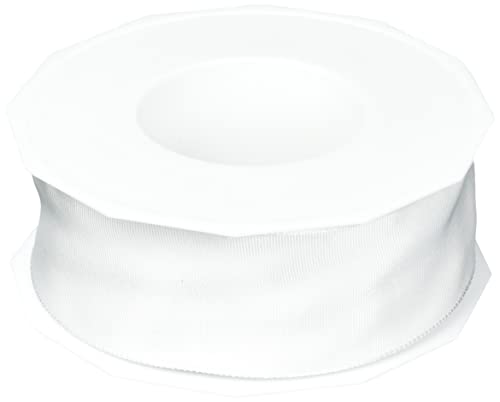 Präsent Lyon Band mit Drahtkante Weiss, 25 m Dekoband zum Verzieren & Basteln, 40 mm Breite, leicht biegsames Schleifenband, für Festliche Dekos zu besonderen Anlässen Präsent Lyon Band mit Drahtkante Weiss, 25 m Dekoband zum Verzieren & Basteln, 40 mm Breite, leicht biegsames Schleifenband, für Festliche Dekos zu besonderen Anlässen von Präsent