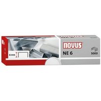 NOVUS Heftklammer NE 6 Super 042-0001 verzinkt 5.000 St./Pack. von Jungheinrich PROFISHOP