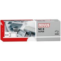 NOVUS Heftklammer NE 8 Super 042-0002 verzinkt 5.000 St./Pack. von Jungheinrich PROFISHOP