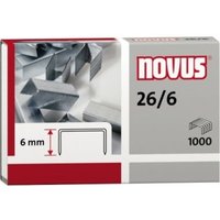 NOVUS Heftklammer 26/6 040-0056 verzinkt 1.000 St./Pack. von Jungheinrich PROFISHOP