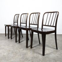 Seltene Thonet A 811/4 Esszimmerstühle Von Josef Hoffmann von PragueDesign