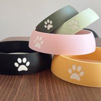 Mehrfarbiger Hundenapf | Futternapf Für Hunde, Katzen Oder Hasen von PrairieCityCo