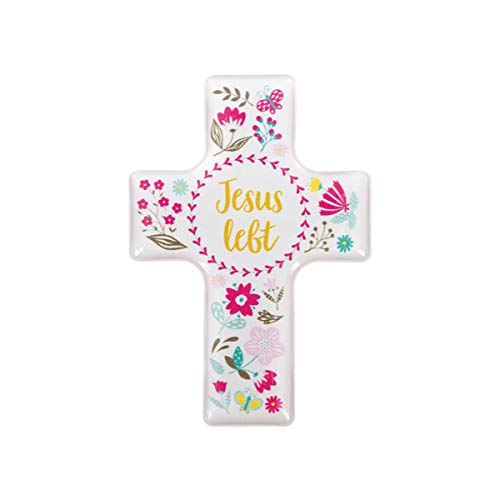 Magnet Kreuz Jesus lebt von Praisent