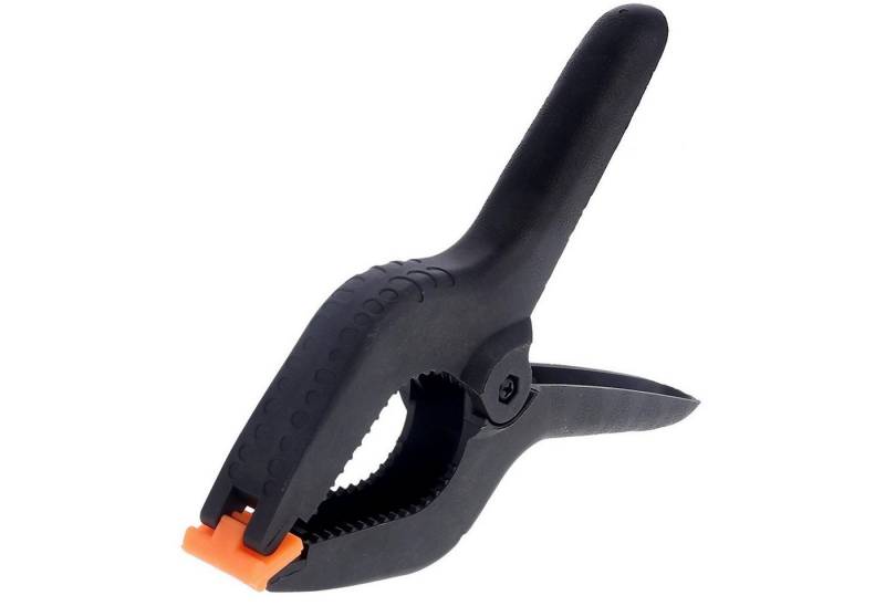 Praknu Klemmzwinge 10x Federzwingen 200mm Sehr Groß XXL - Leimzwingen, (Set, 10 St), Extra Stark - Bewegliche Backen XXL Spannweite bis 10cm von Praknu
