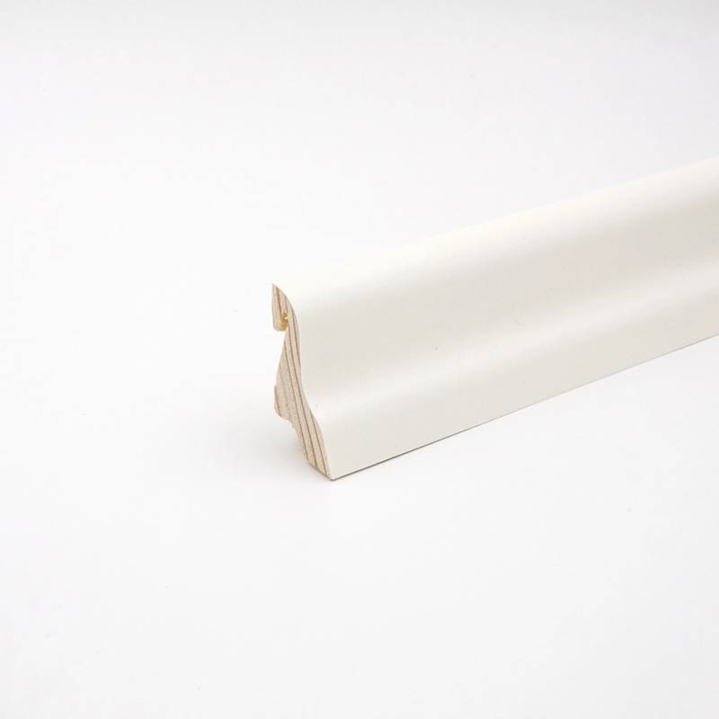 Sockelleiste Clipfix A Starkfolie Weiß 22 x 40 x 2500 mm von Praktikus