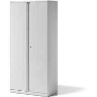 BISLEY Flügeltürenschrank Essentials, 5 OH, Breite 914 mm, verkehrsweiß von Bisley
