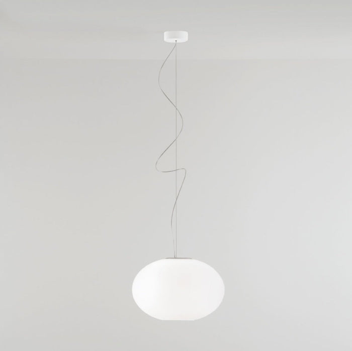 Prandina Pendelleuchte Hängelampe Zero S3 Pendellampe Leuchte Lampe E27 Weiß B-Ware von Prandina
