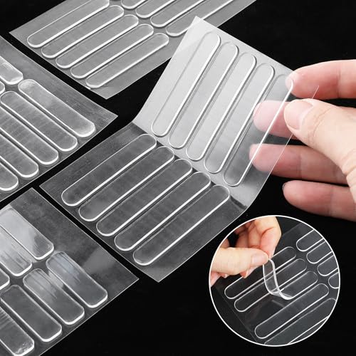 Prasacco 42 Stück Möbelstoßstangen, 3 Größen Silikon Schutzpuffer für Möbel Transparent Selbstklebend Möbelpuffer Lärm Dämpfung Pads Elastikpuffer zum Schutz von Türen, Schubladen, Schränken, Wänden Prasacco 42 Stück Möbelstoßstangen, 3 Größen Silikon Schutzpuffer für Möbel Transparent Selbstklebend Möbelpuffer Lärm Dämpfung Pads Elastikpuffer zum Schutz von Türen, Schubladen, Schränken, Wänden von Prasacco