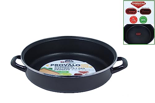 PRATESI PFANNE 30 cm ENERGIESPAREND AUCH FÜR INDUKTION, 18/8 Edelstahl, Multicolor, one Size von PRATESI