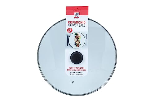 Pratesi Coperchio Vetro CM.32 CASA con Te, 18/8 Stainless Steel, Multicolour, One Size Pratesi Coperchio Vetro CM.32 CASA con Te, 18/8 Stainless Steel, Multicolour, One Size von Pratesi