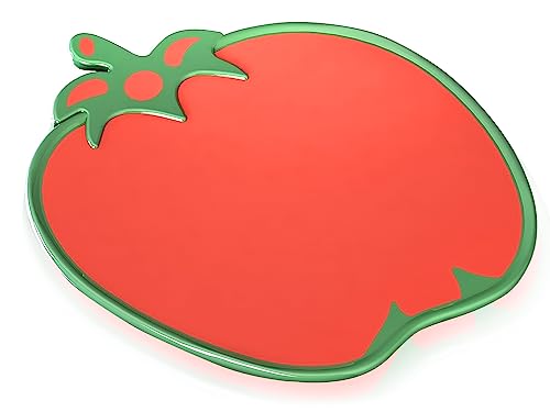 PRATESI SCHNEIDEBRETT IN TOMATENFORM 30 x 30,5 cm, 18/8 Edelstahl, Multicolor, one Size PRATESI SCHNEIDEBRETT IN TOMATENFORM 30 x 30,5 cm, 18/8 Edelstahl, Multicolor, one Size von PRATESI