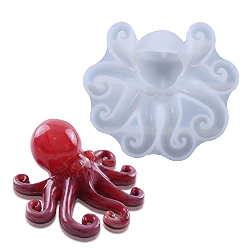 Oktopus Silikonform, Oktopus Silikonform, Oktopus, Epoxidharz-Form für Wandbehang, Dekoration für Zuhause, Weihnachtsdekoration, Kindertag von Pratvider