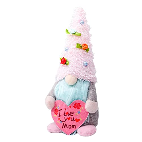 Pratvider Gonk-Geschenke zum Muttertag - Muttertag Dekoration Geschenk Gonks Weihnachtsmann Plüsch Ornament | Elfenfigur Tischplatten Zwerge Ornament Valentinstag für Mutter Tochter Freund Geschenke von Pratvider