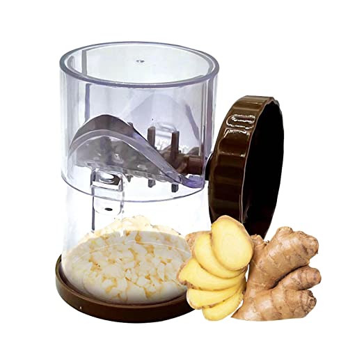 Pratvider Nussbrecher für alle Nüsse,Pekannusshacker, Handkurbelmixer - Küchen-Multizerkleinerer zum Zerkleinern von Toppings, Gewürzen, Knoblauch, Erdnüssen und Ingwer von Pratvider