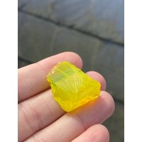 Andara Kristall 5D Electric Yellow Helios von PraxisAnasha