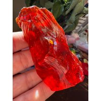 Andara Kristall 5D Rot Orange Göttinnenenergie, Drachen, Venus, Power von PraxisAnasha