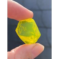 Andara Kristall Electric Yellow Zentralsonne von PraxisAnasha