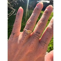 Andara Kristall Ring 5D Silberring Gelb Klar Verstellbar Andara Kristall Ring 5D Silberring Gelb Klar Verstellbar von PraxisAnasha