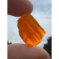 Monoatomic Andara Kristall Orange Rare Sonnensystem Starseeds von PraxisAnasha