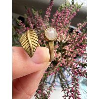 Ring Gold Mondstein von PraxisAnasha
