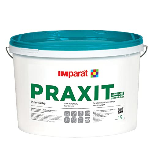 Praxit EuroClass IMparat Profi Wandfarbe Klasse 1 Profi Innenfarbe Innen ALTWEIß 15 L Praxit EuroClass IMparat Profi Wandfarbe Klasse 1 Profi Innenfarbe Innen ALTWEIß 15 L von Praxit EuroClass