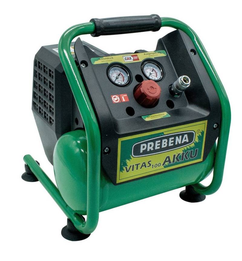 Prebena Elektrowerkzeug-Set Prebena Vitas 100 Akku-Kompressor inkl. AKKU 5,5 Ah + Ladesation 11-36 von Prebena