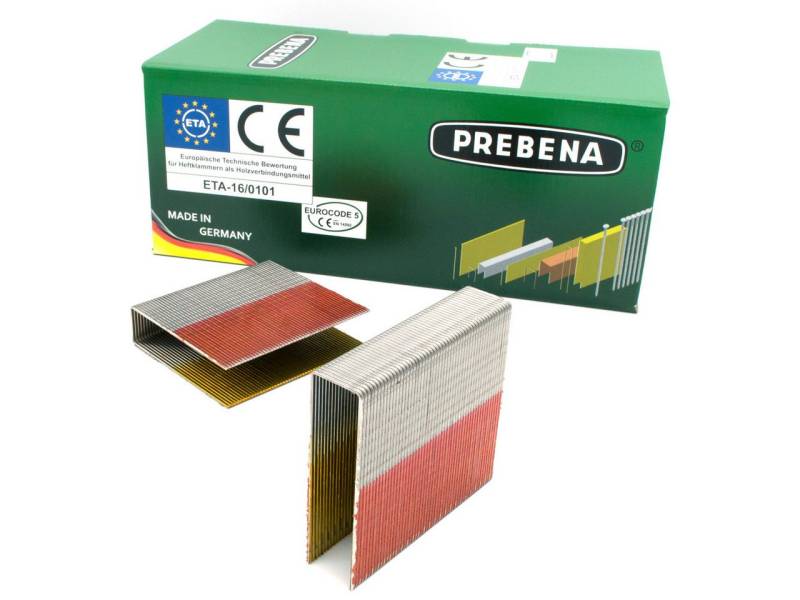 Prebena Nagel Prebena HEFTKLAMMERN WKST 1,4301 - ETA BEWERTUNG von Prebena