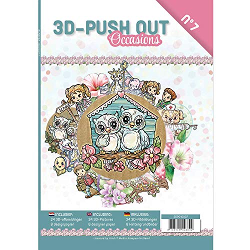 Find It 3D Stanzbogen Buch A4 Anlässe Nr.7-24 3D Motiv & 8 Hintergrundpapiere Find It 3D Stanzbogen Buch A4 Anlässe Nr.7-24 3D Motiv & 8 Hintergrundpapiere von Precious Marieke
